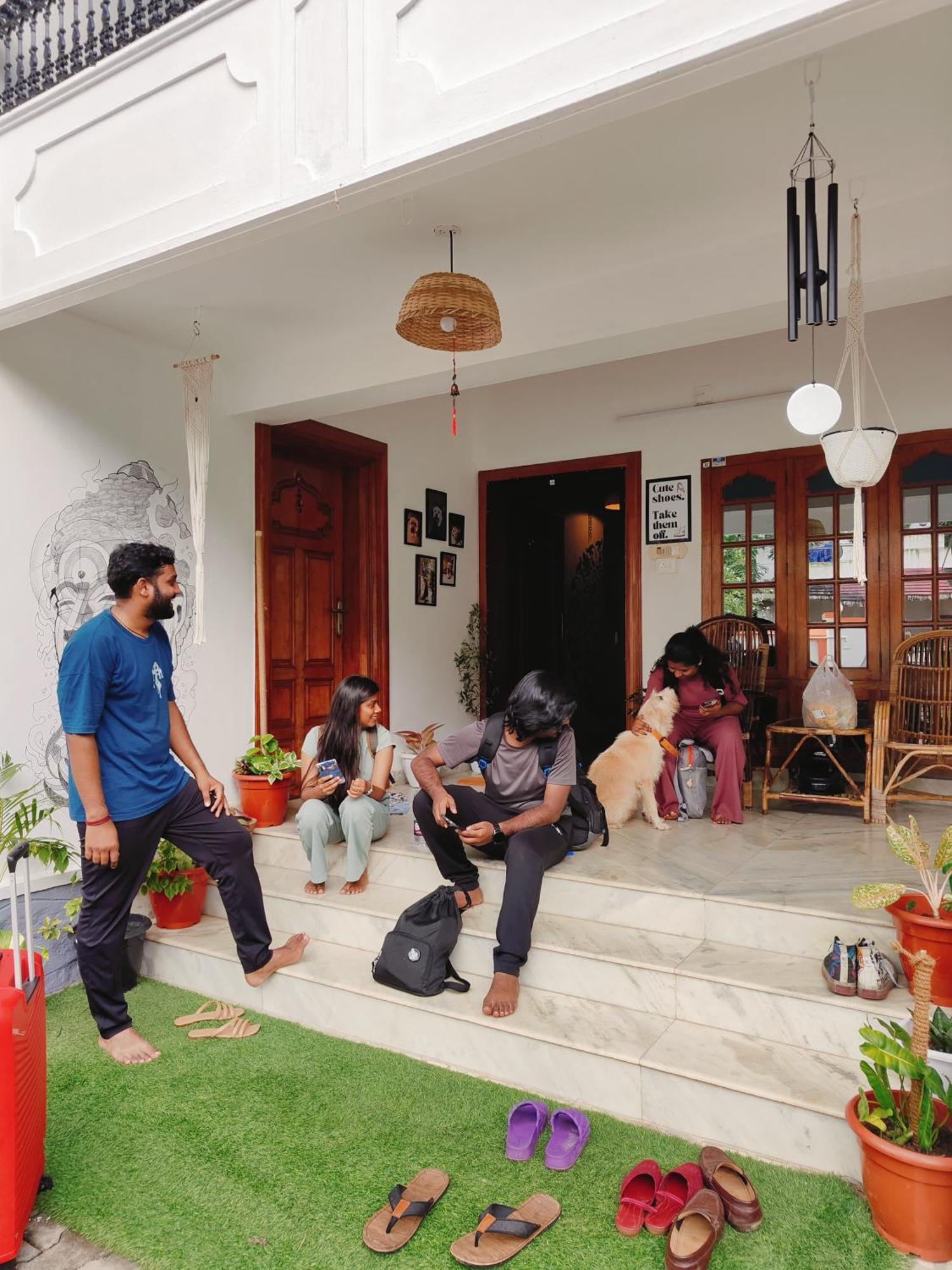 Shamak Homestay Варкала Экстерьер фото